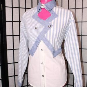 Don't Cross Me Button Up